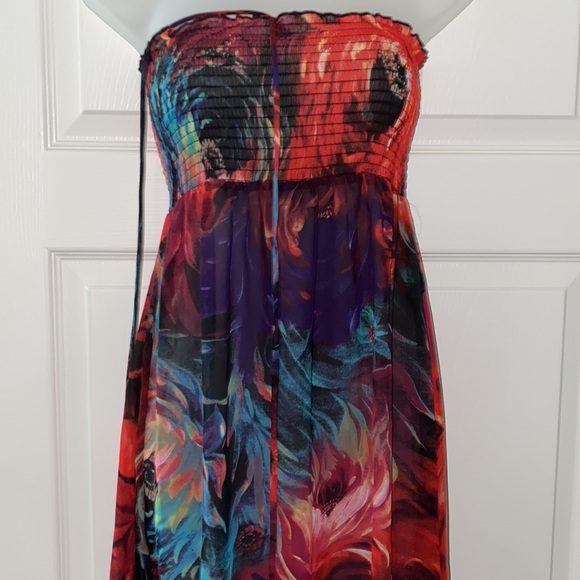 Boho Maxi Dress Beach Cover - Picture 2 of 12